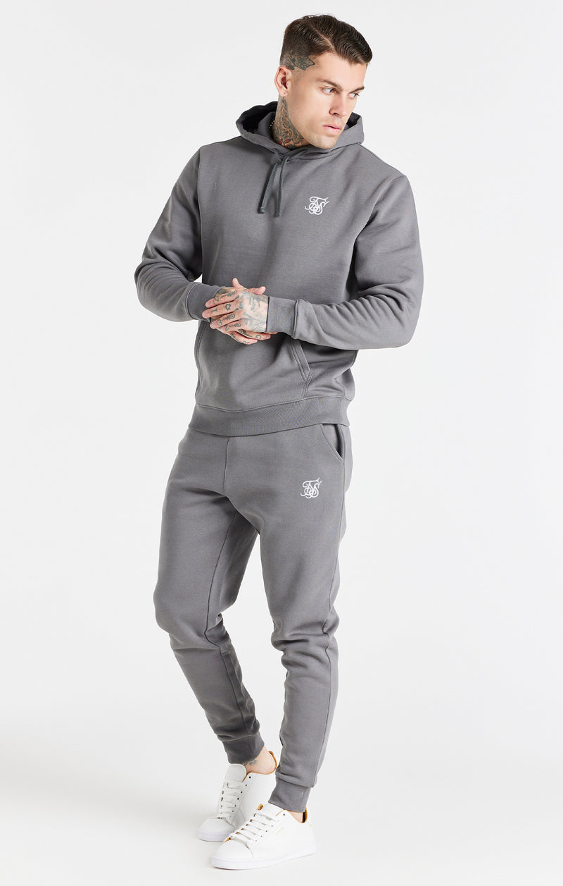 Grey Essential Overhead Hoodie (1)
