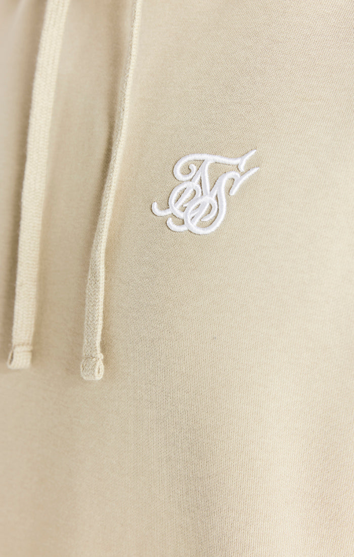 Beige Essential Overhead Hoodie (1)