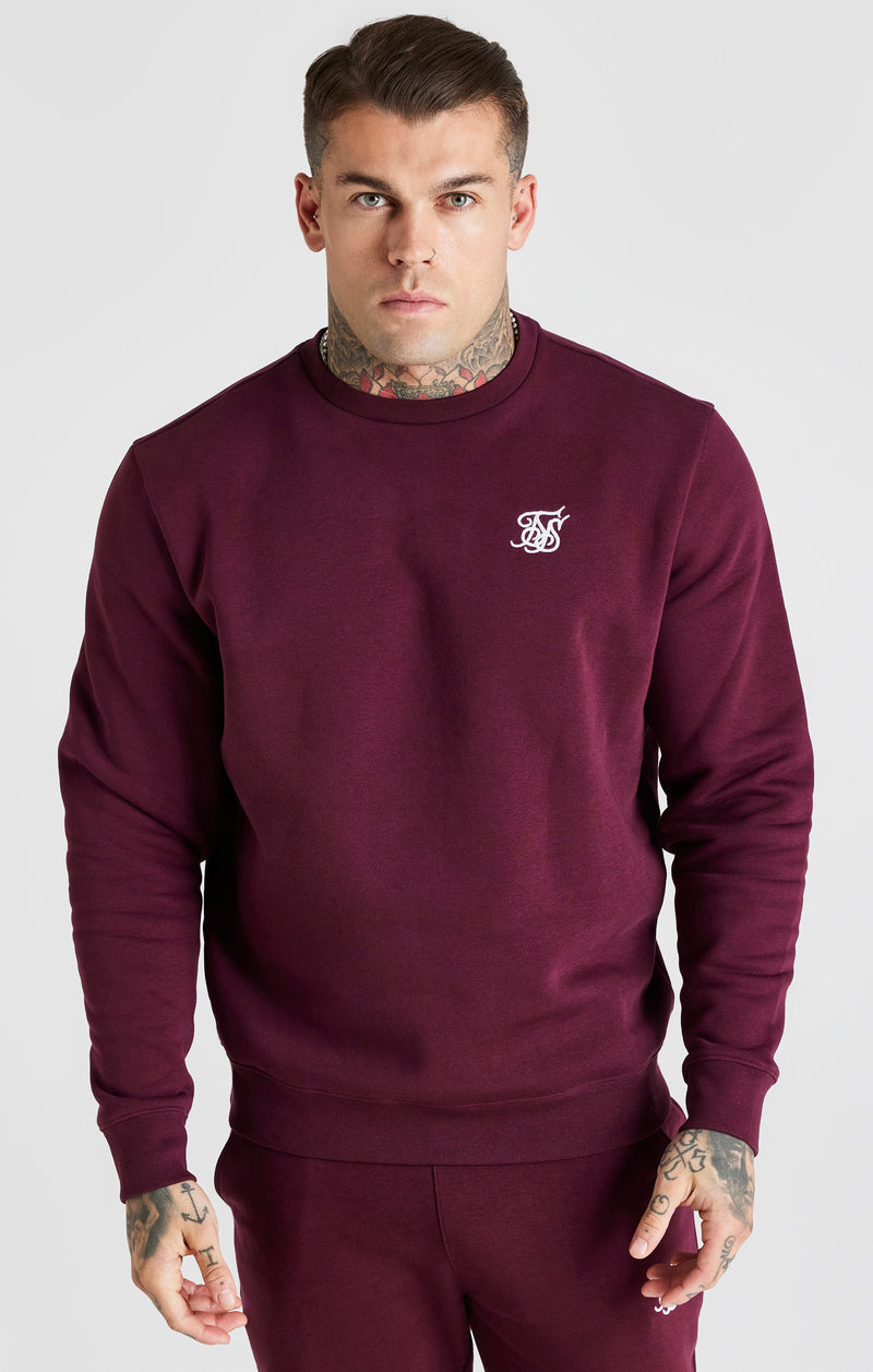Burgundy Essential Sweatshirt