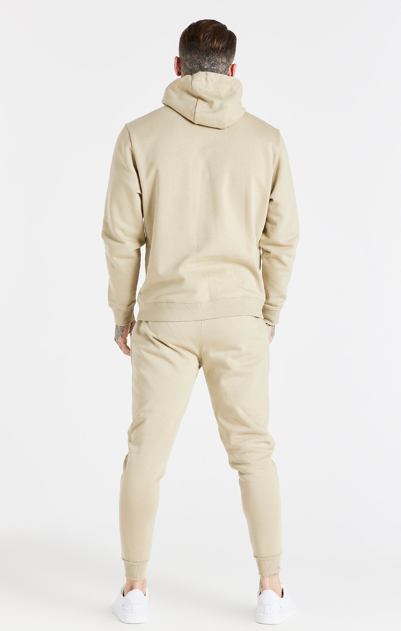 Load image into Gallery viewer, Beige Essential Cuffed Jogger (4)