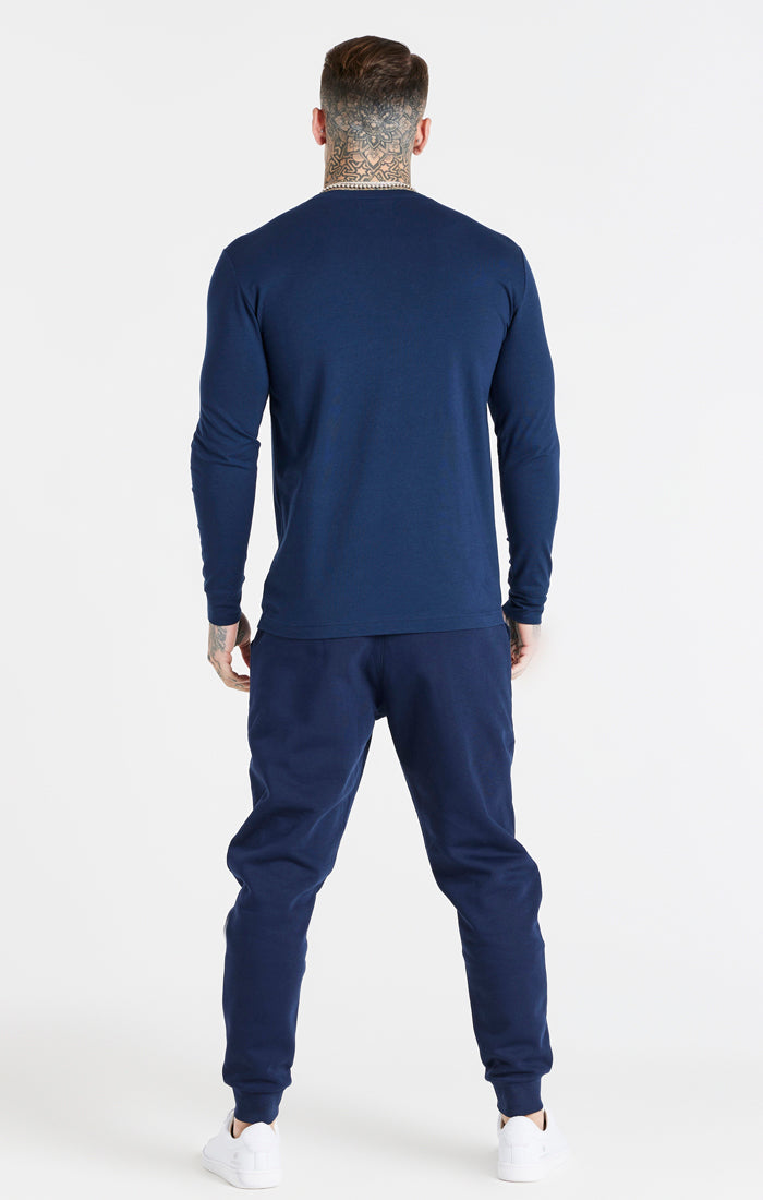 Navy Essential Cuffed Jogger (4)