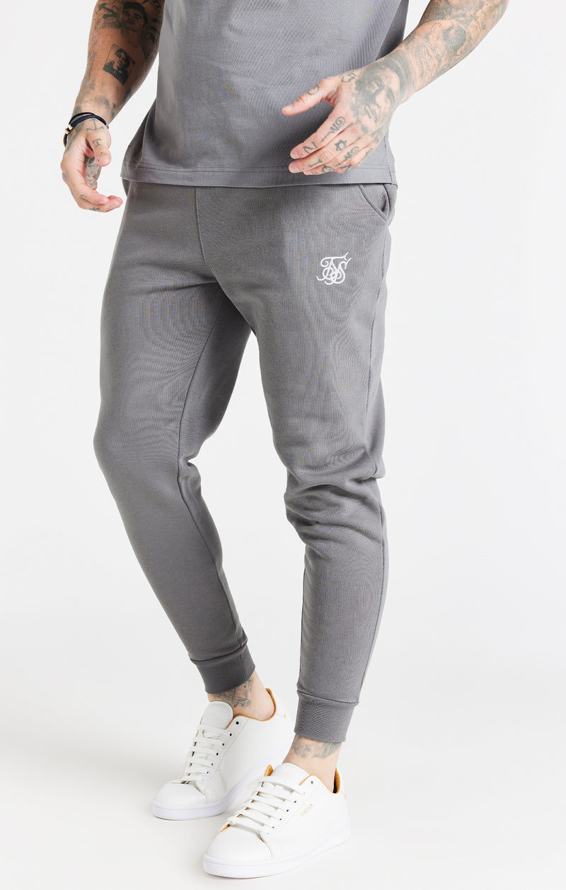 Grey Essential Fitted Jogger