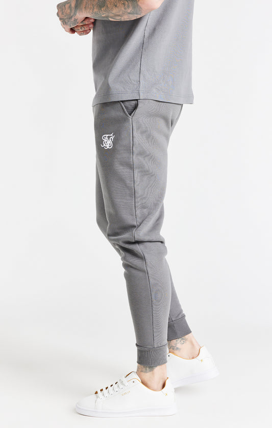 Grey Essential Fitted Jogger