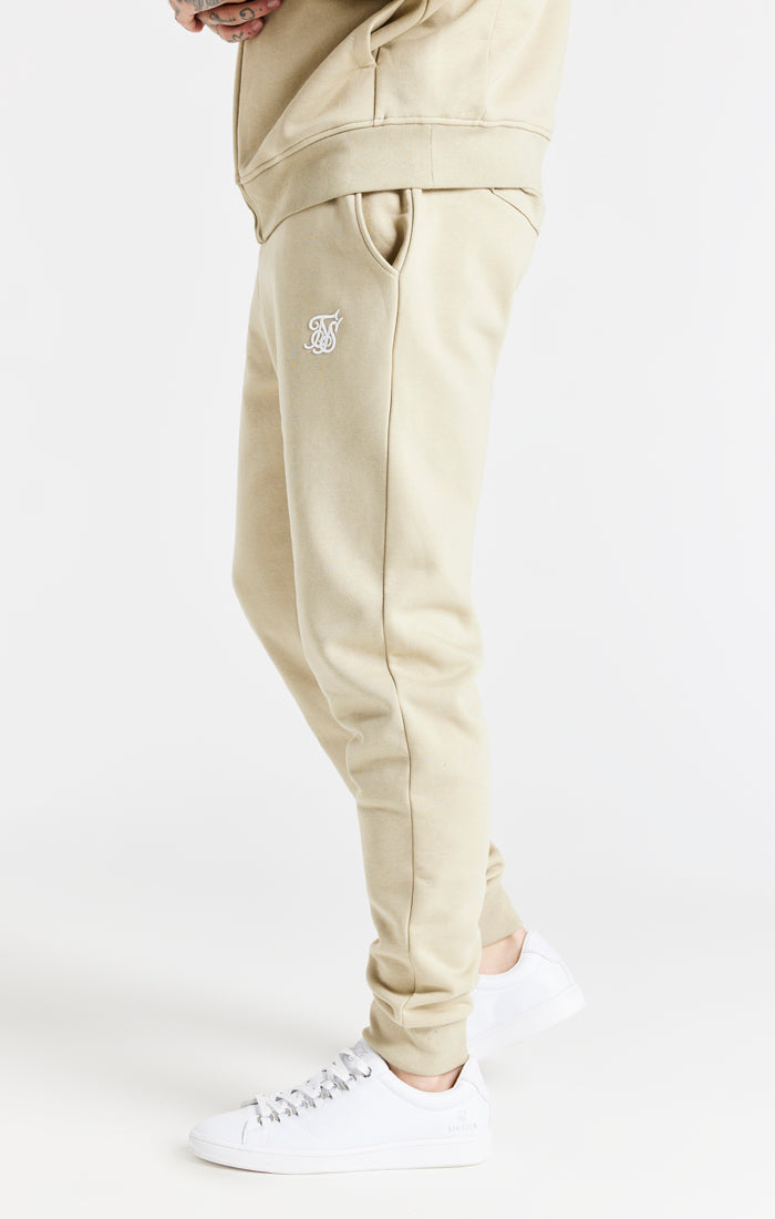 Load image into Gallery viewer, Beige Essential Fitted Jogger (1)