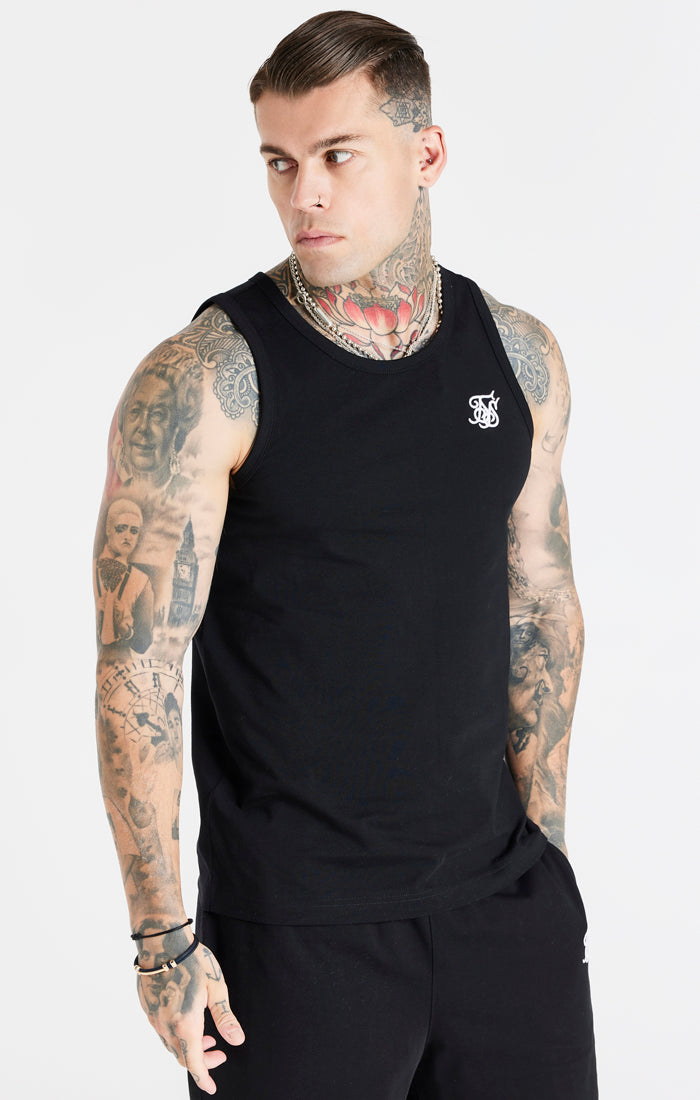 Black Essential Vest
