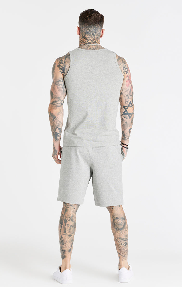 Grey Marl Essential Vest (3)