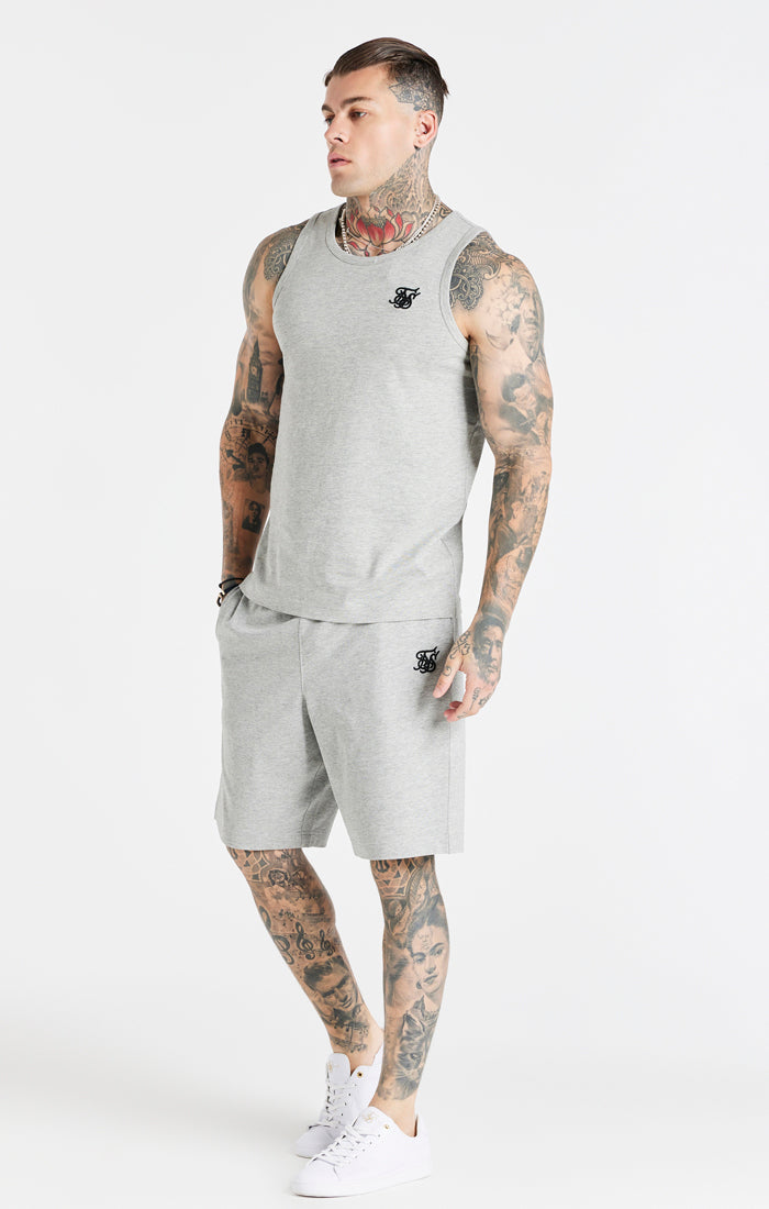Grey Essential Jersey Short (1)