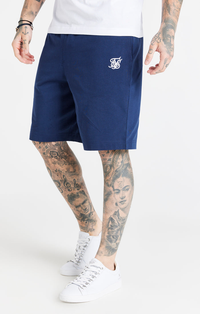 Navy Essential Jersey Short