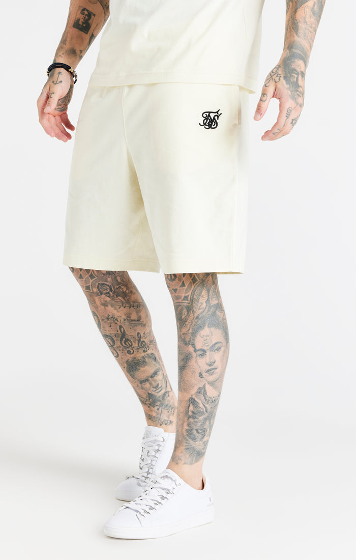 Ecru Essential Jersey Short