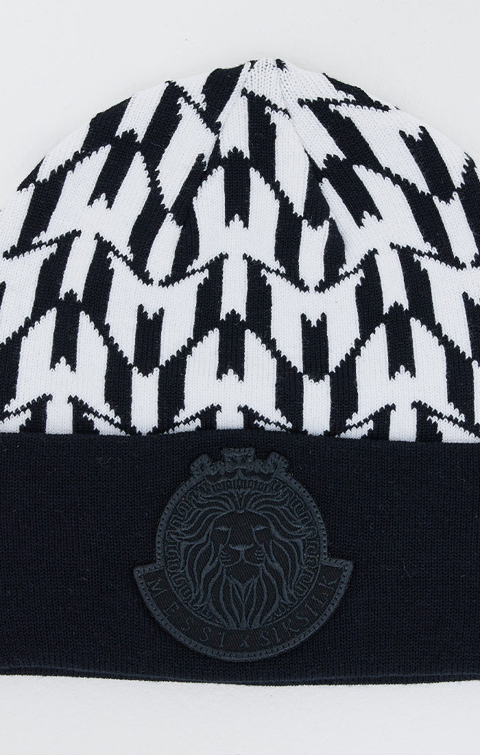Black Messi x SikSilk Aop Cuff Beanie (1)