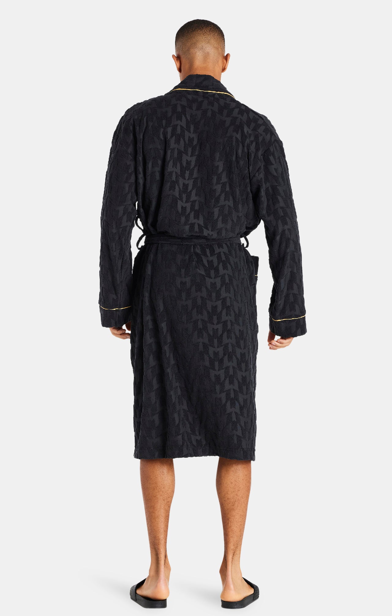 Black Messi x SikSilk Dressing Gown (4)