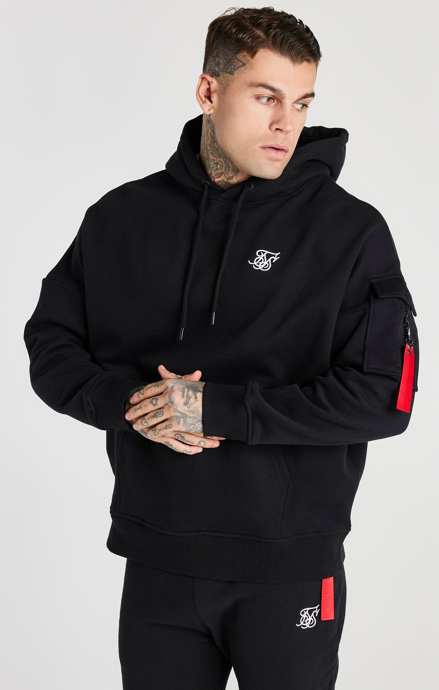 Siksilk best sale black hoodie