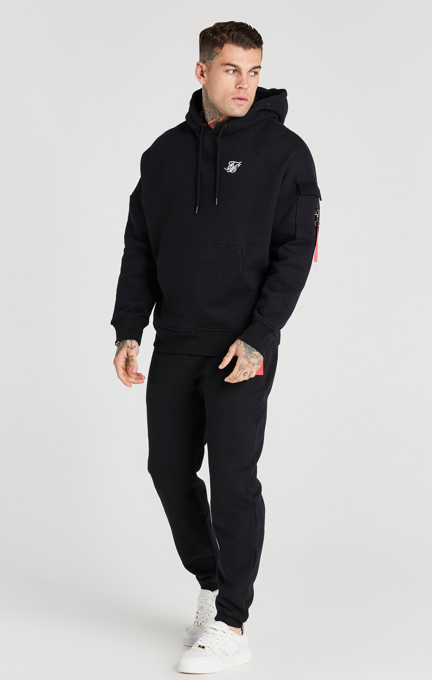 Load image into Gallery viewer, Black Flight Pro Overhead Hoodie (2)