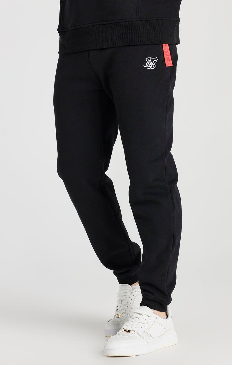 Black Relaxed Flight Jogger