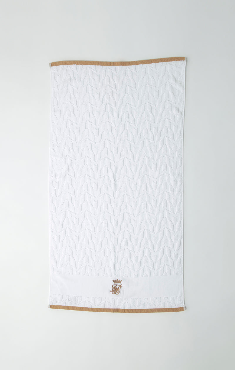Messi x SikSilk White Towel