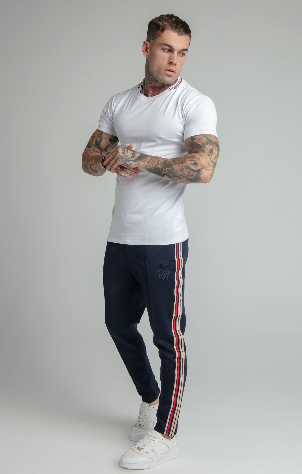 Messi x SikSilk Navy Loose Fit Pant (3)