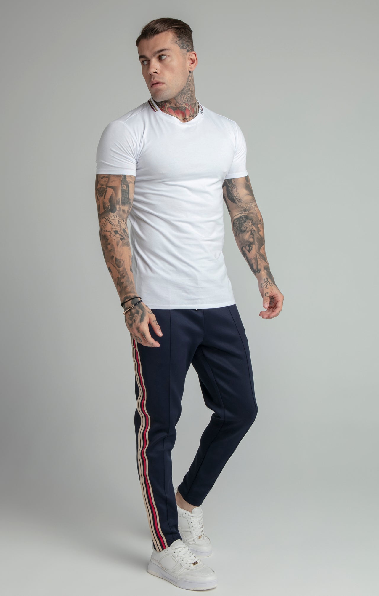 Messi x SikSilk Navy Loose Fit Pant (4)