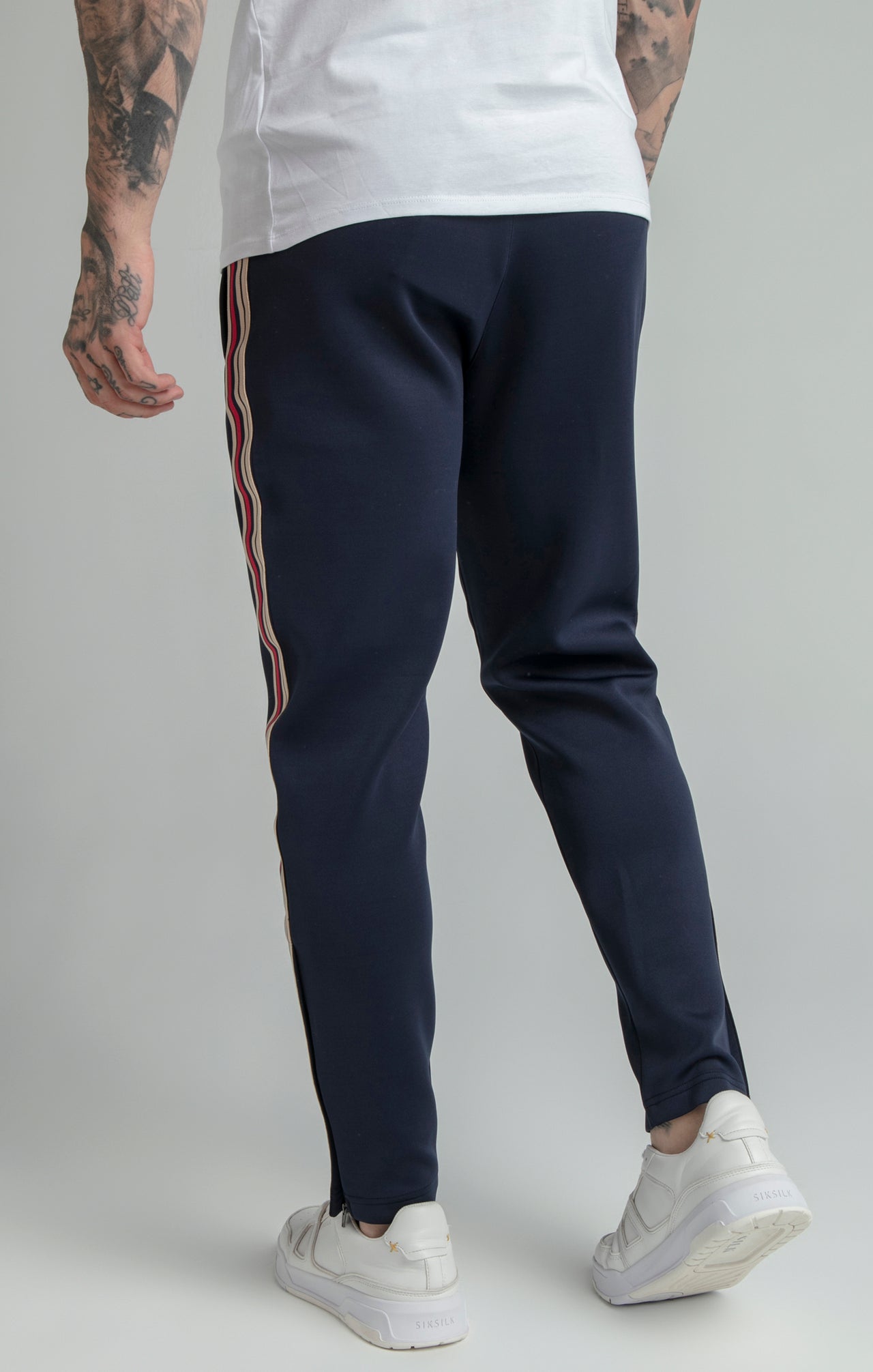 Messi x SikSilk Navy Loose Fit Pant (2)