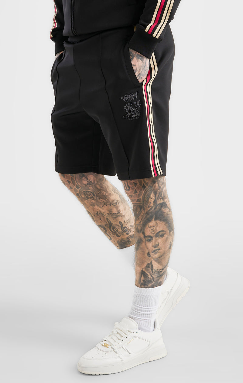 Messi x SikSilk Loose Fit Elasticated Shorts - Black (1)