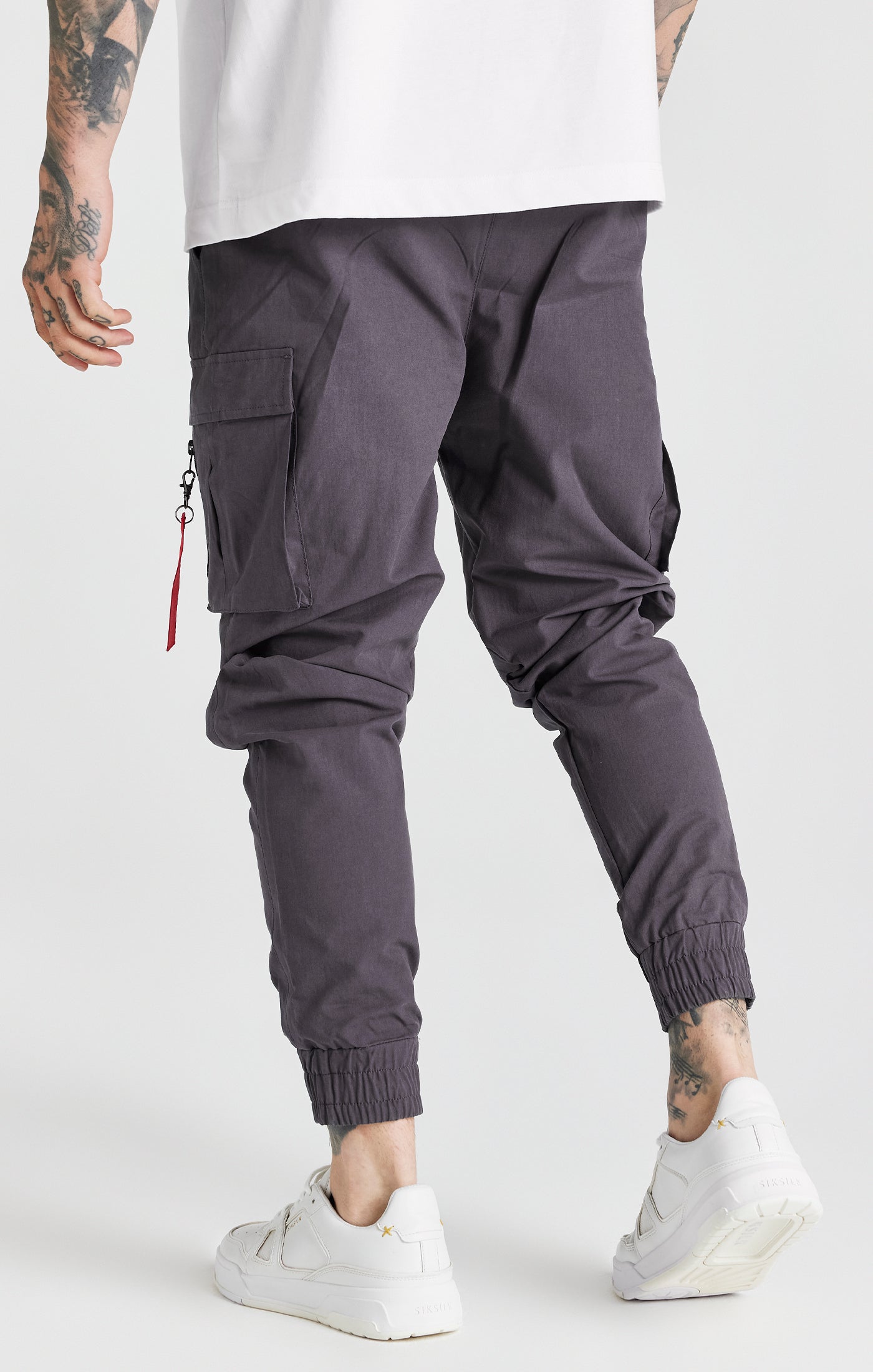 Load image into Gallery viewer, Grey Flight Cargo Pant (3)