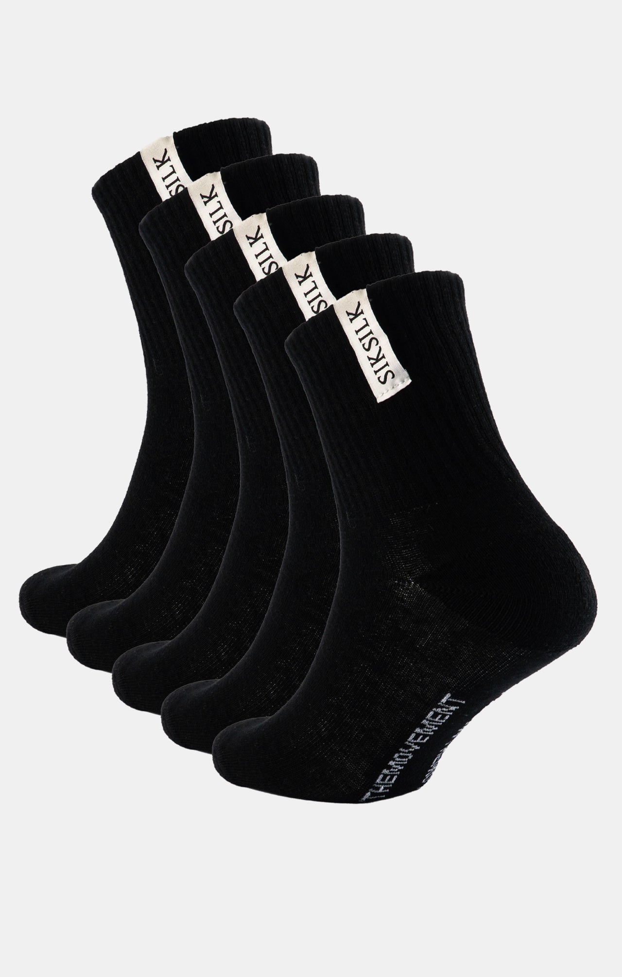 Black Pack Of 5 Socks (1)
