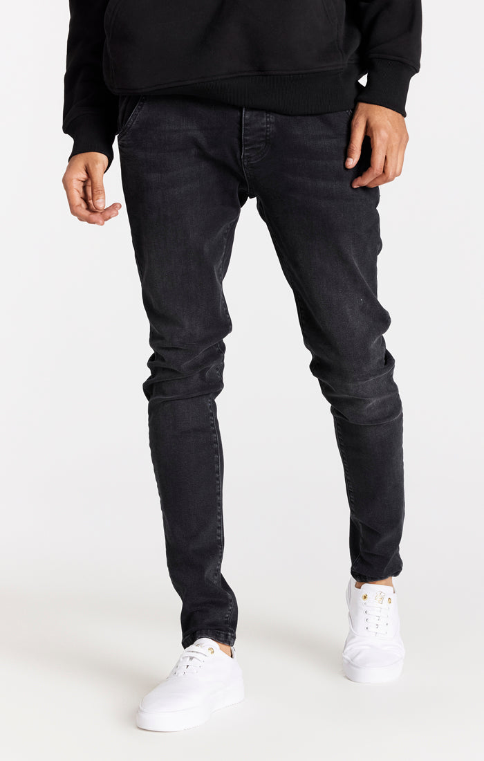 Black Washed Essential Slim Fit Jean (1)