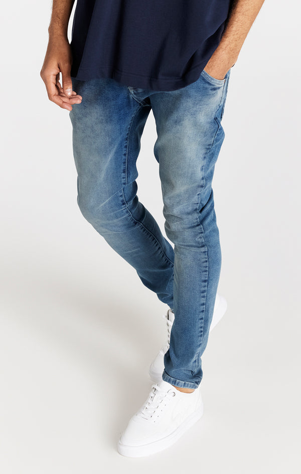 Blue Washed Essential Slim Fit Jean