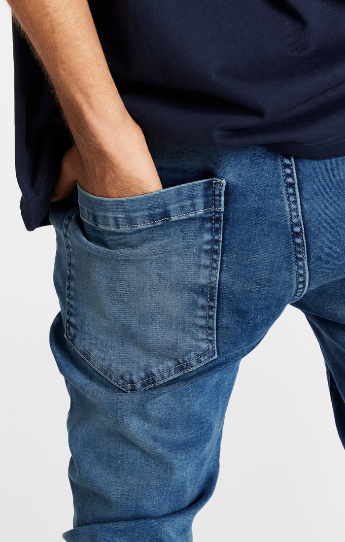 Blue Washed Essential Slim Fit Jean (3)