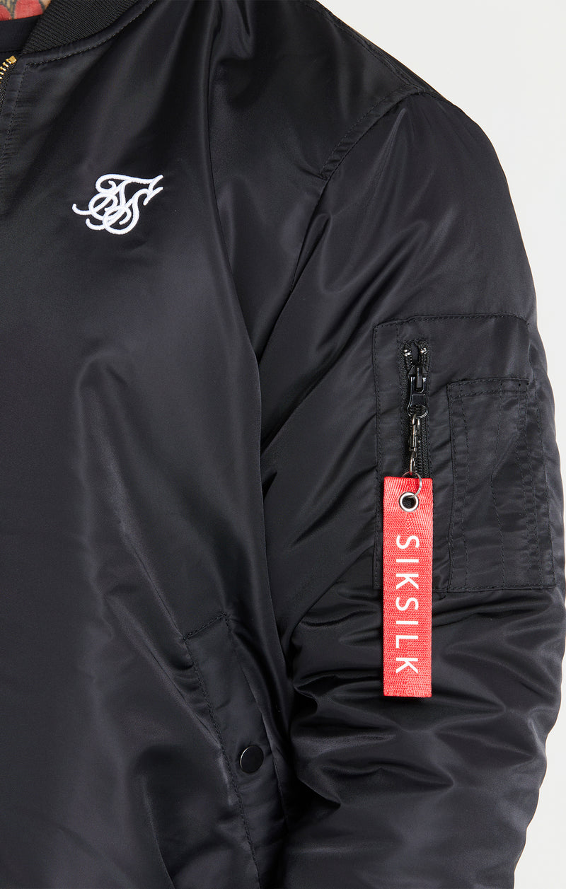 Black Flight Bomber Jacket (1)