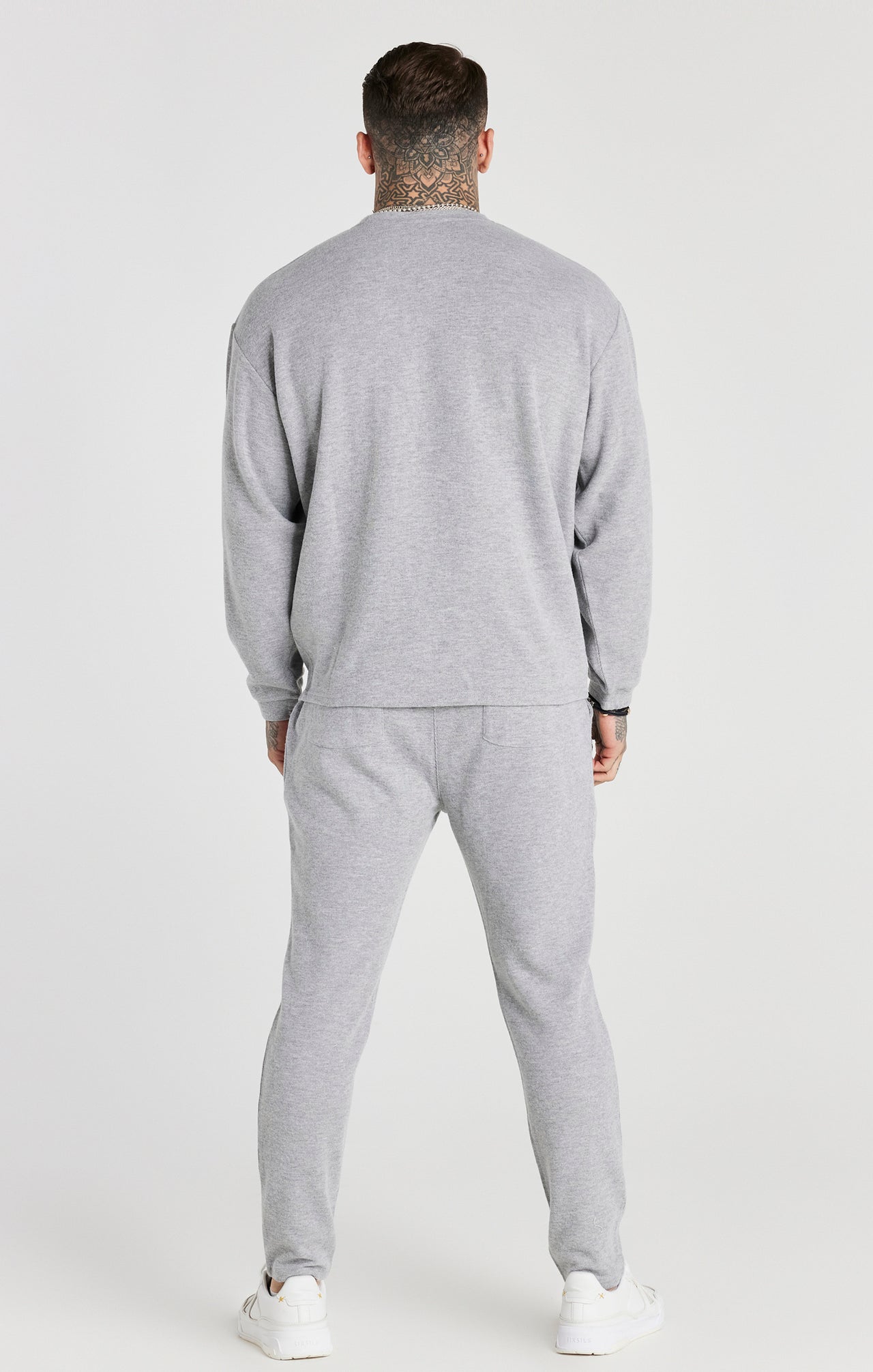 Grey Marl Rib Sweatshirt (3)