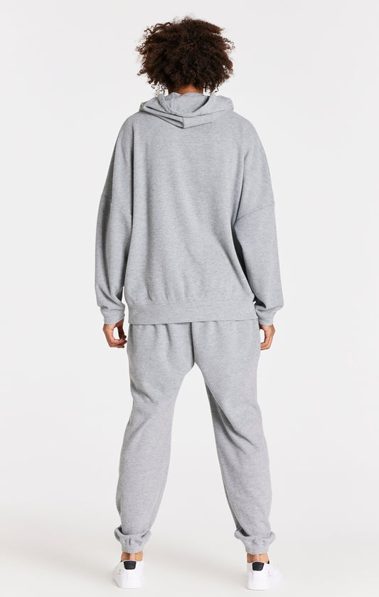 Grey Relaxed Rib Pant