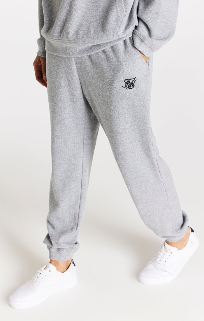 Load image into Gallery viewer, Grey Relaxed Rib Pant (1)