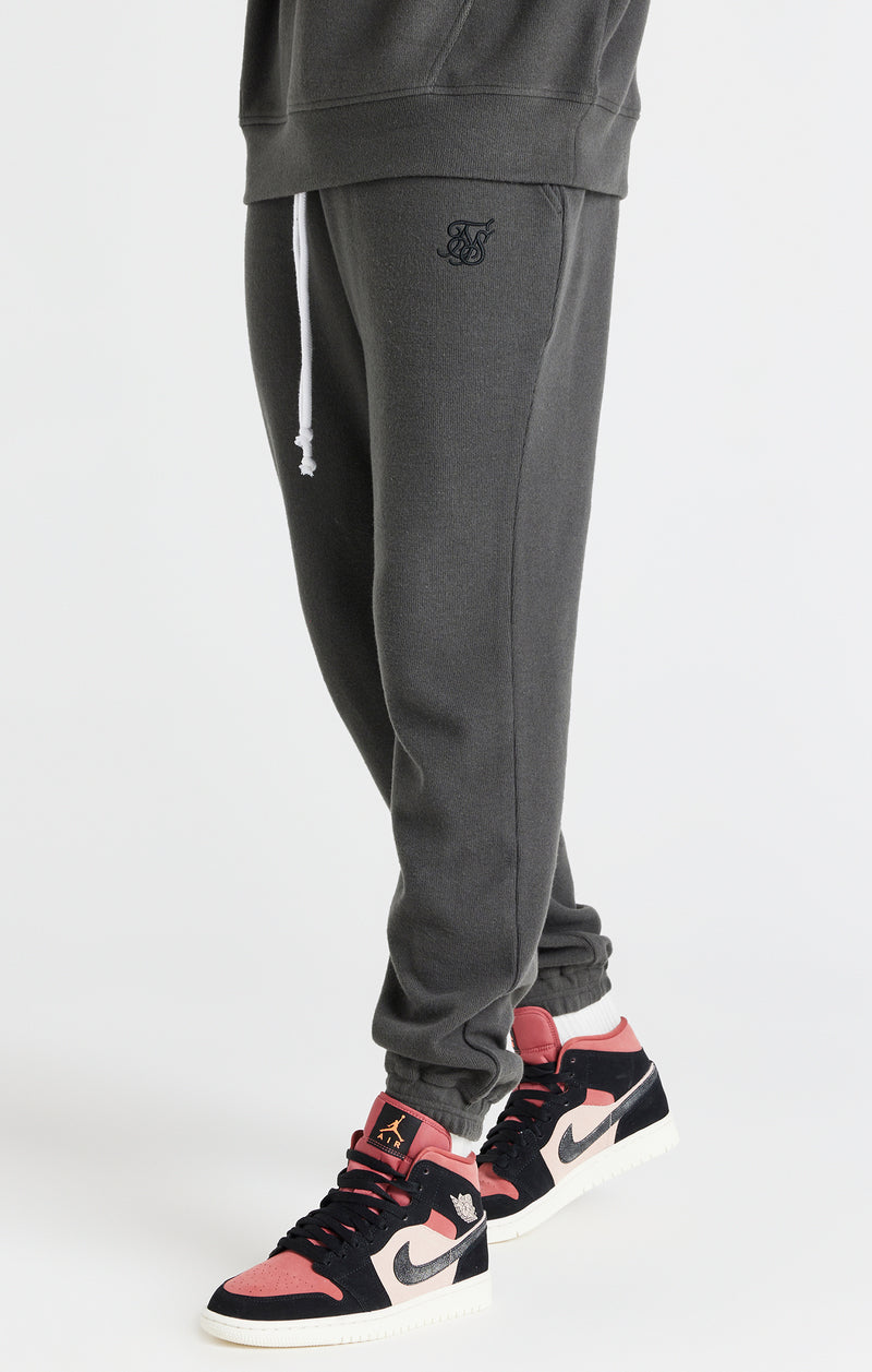 Grey Relaxed Rib Pant
