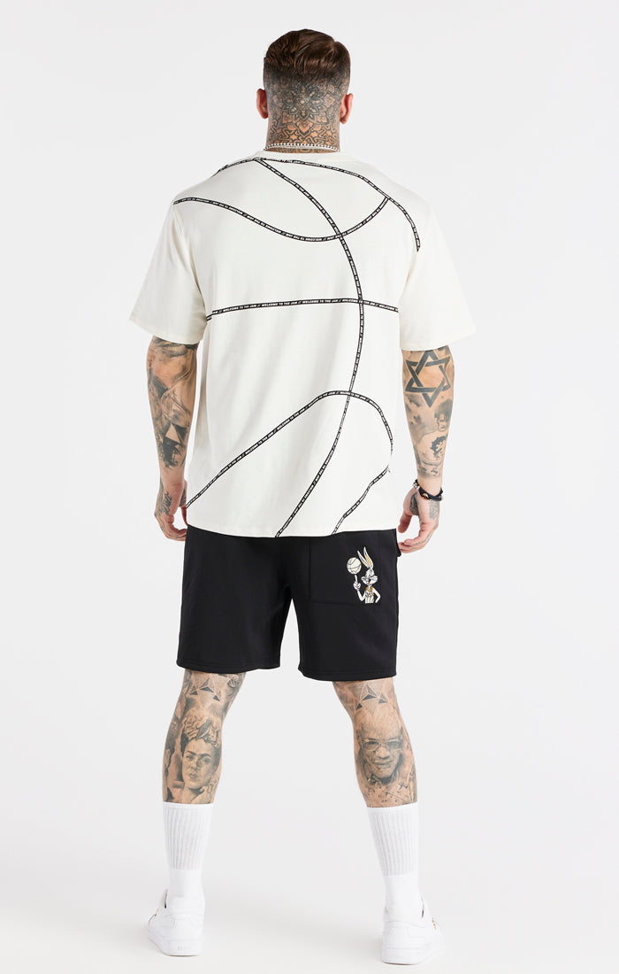 Ecru Space Jam x SikSilk Basketball T-Shirt (4)