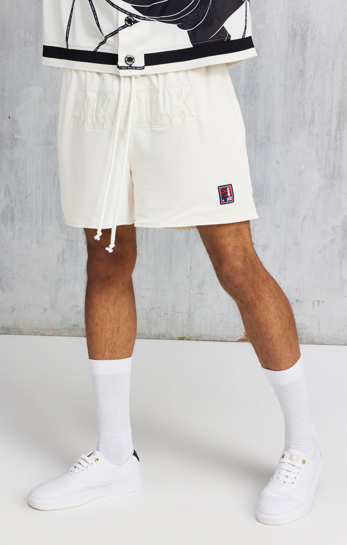Ecru Space Jam x SikSilk Mesh Short