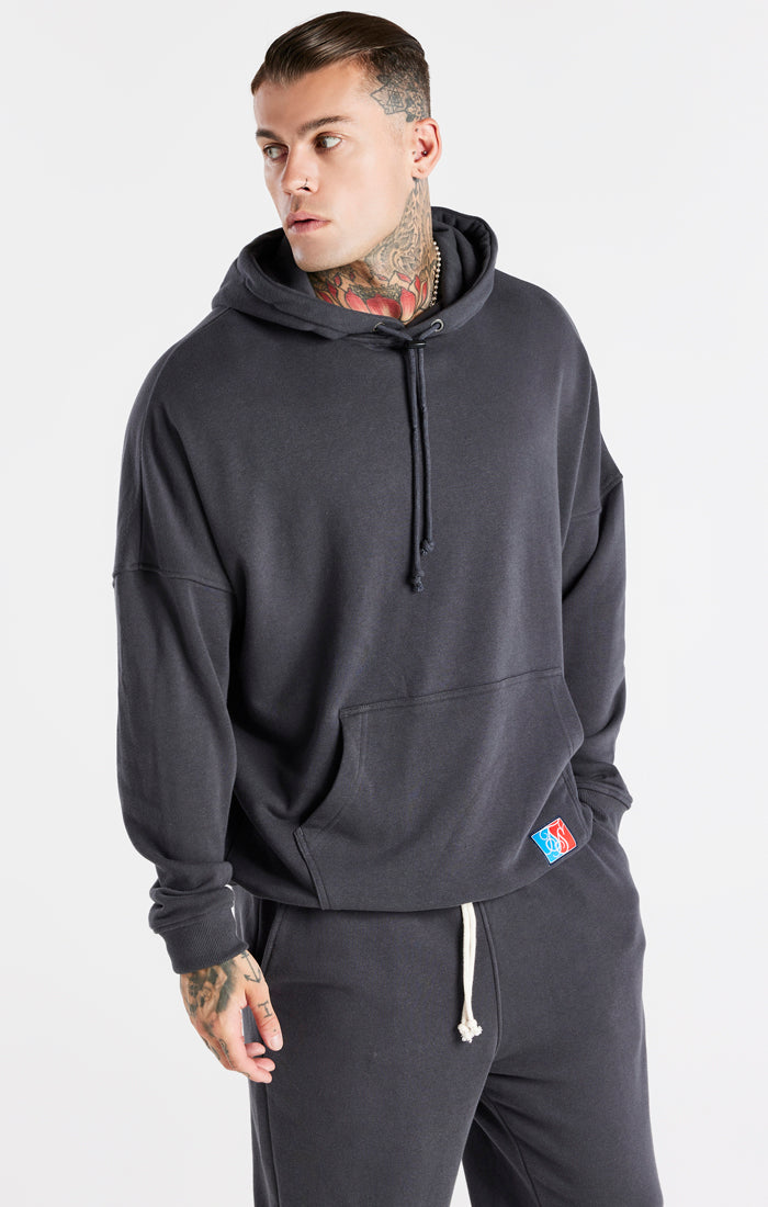 Grey Space Jam x SikSilk Oversized Hoodie (1)