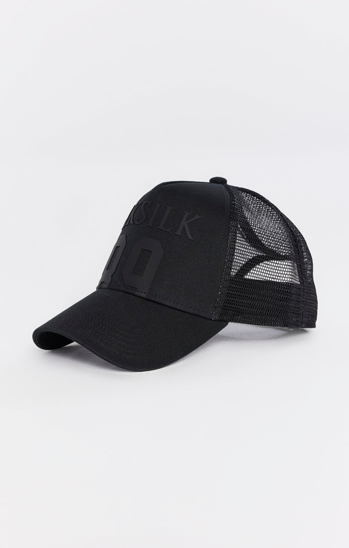 Black 89 Mesh Trucker Cap