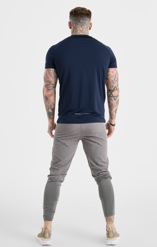 Navy Sports Poly T-Shirt