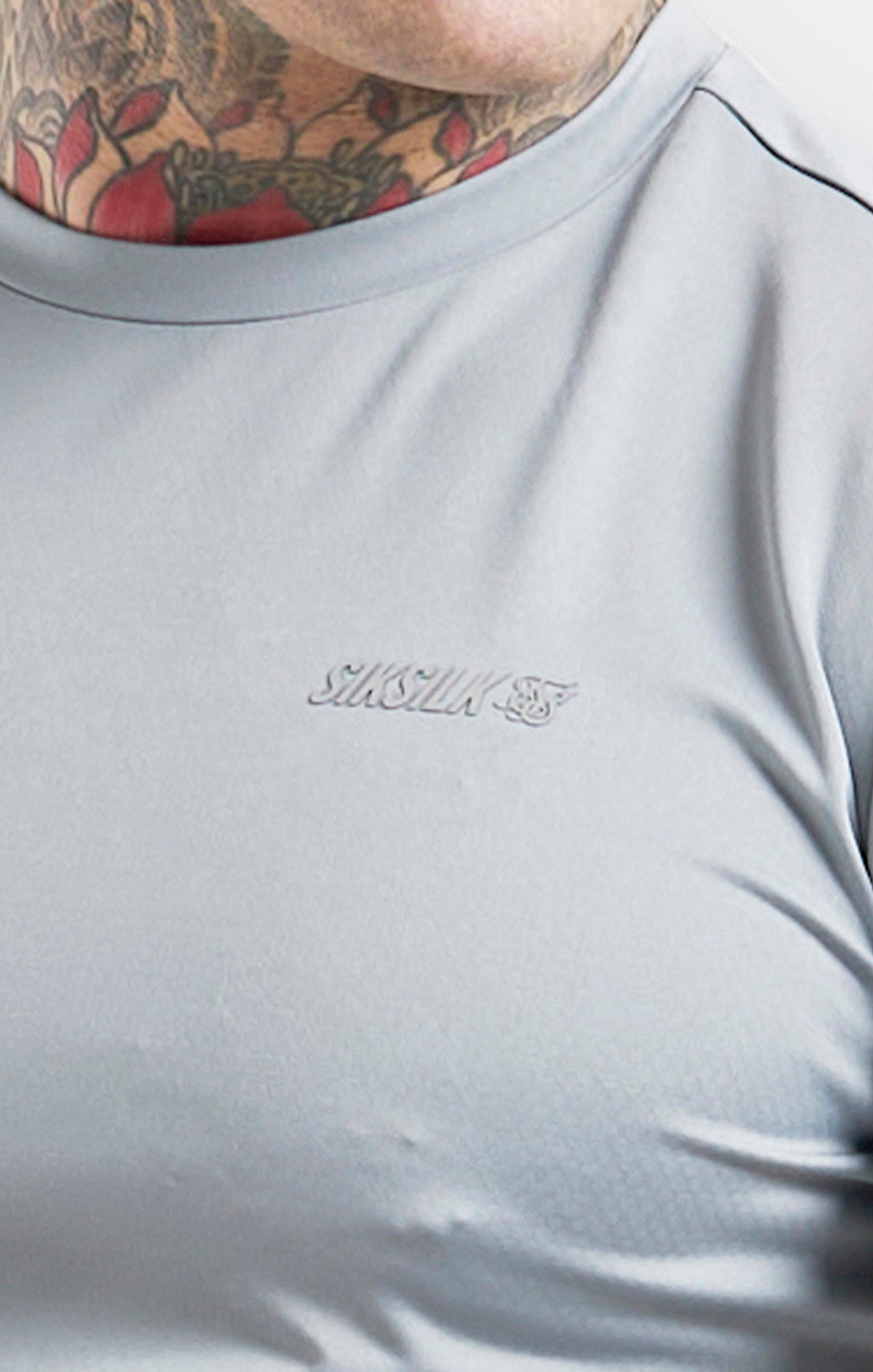 Grey Sports Poly T-Shirt (1)