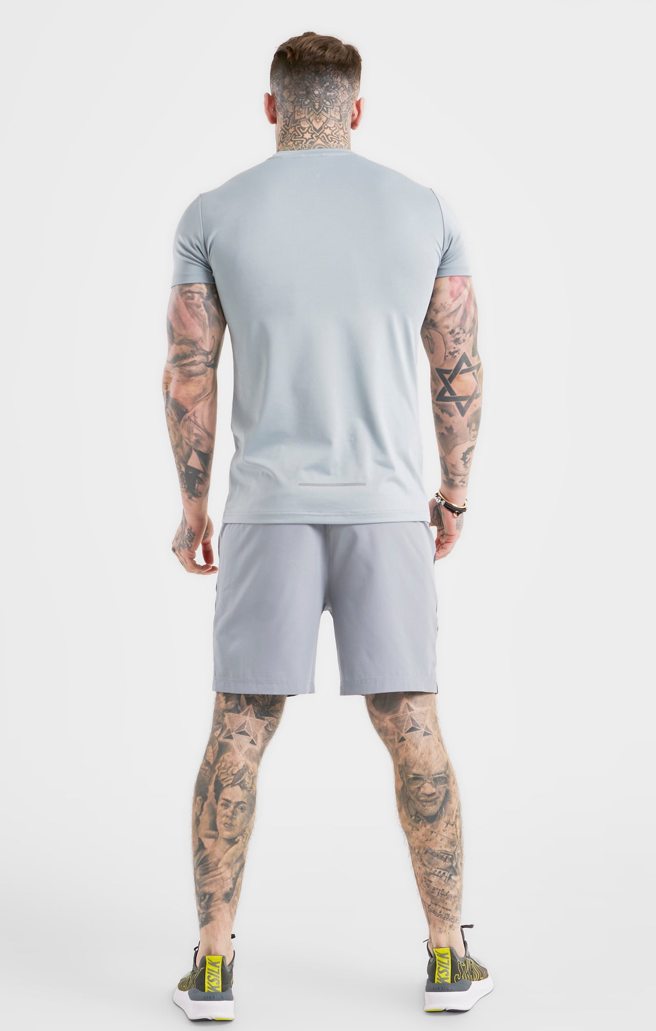 Grey Sports Poly T-Shirt (4)