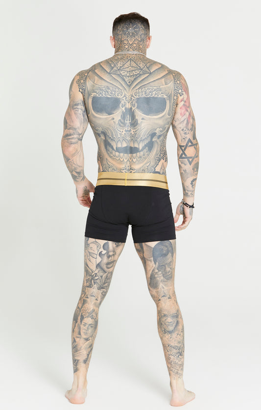 Black Satin Tape Boxers