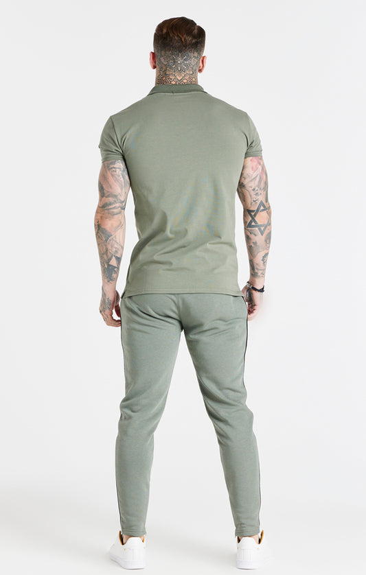 SikSilk Smart Essentials Polo - Khaki