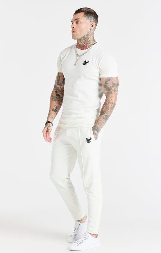 Grey Smart Herringbone Pant