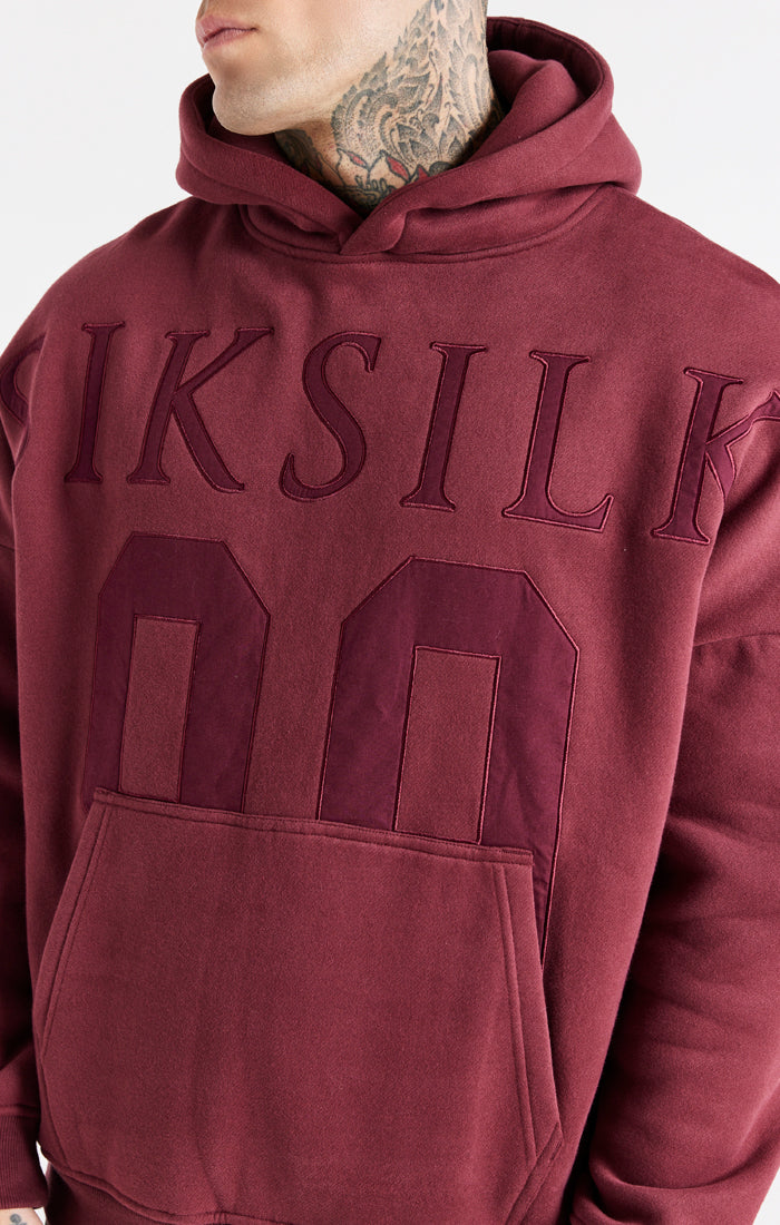 Sik silk sale burgundy hoodie