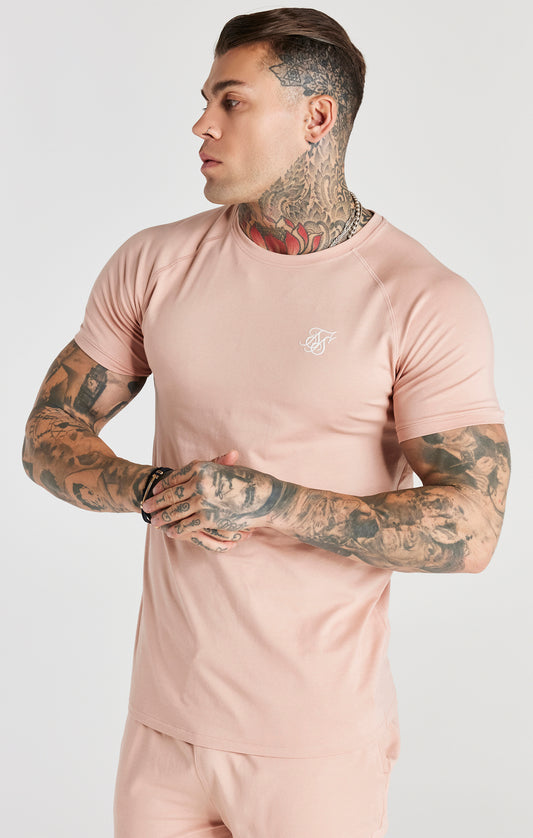 Pink Twin Set T-Shirt And Short