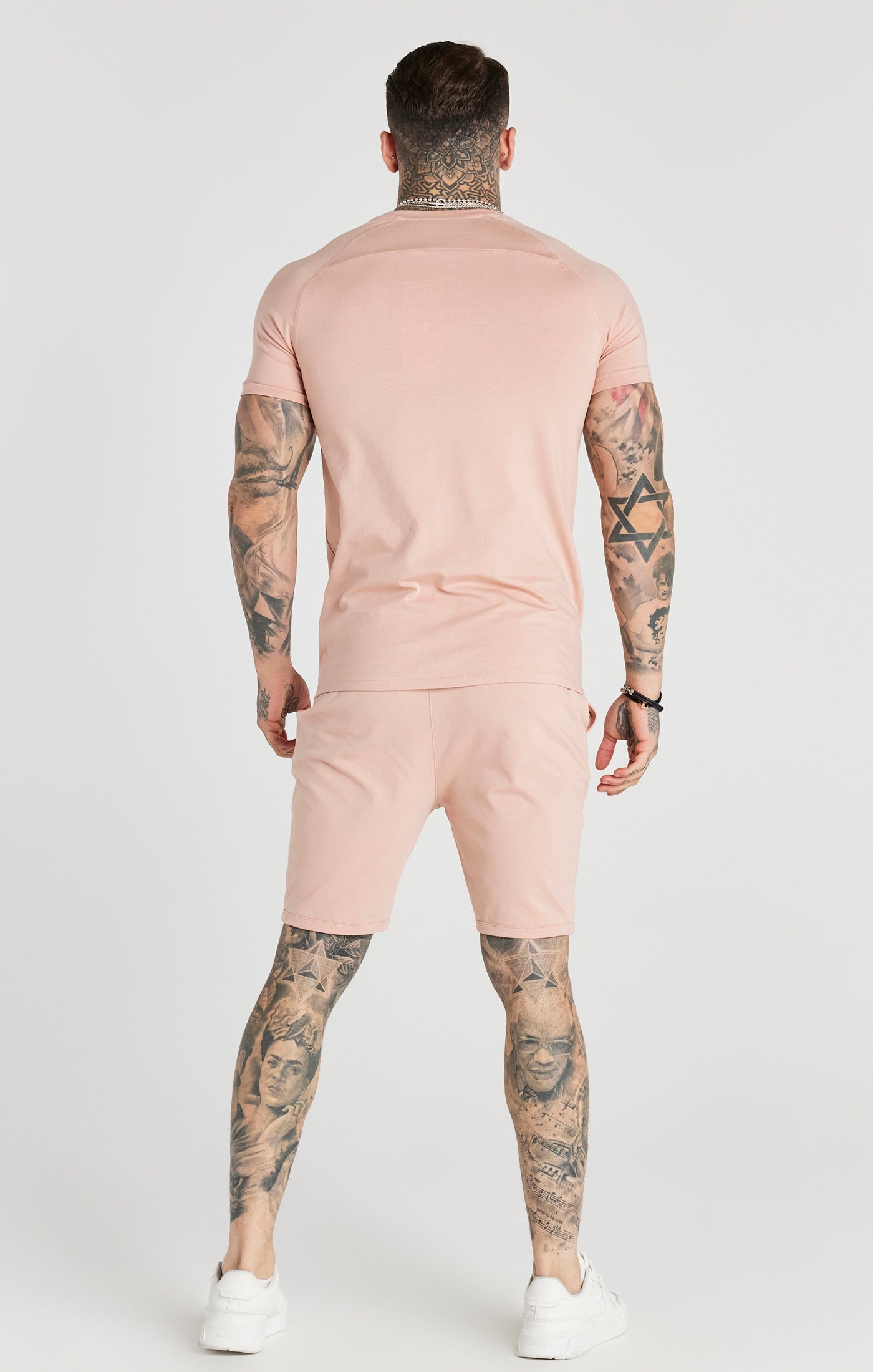 Load image into Gallery viewer, Pink Twin Set T-Shirt And Short (1)