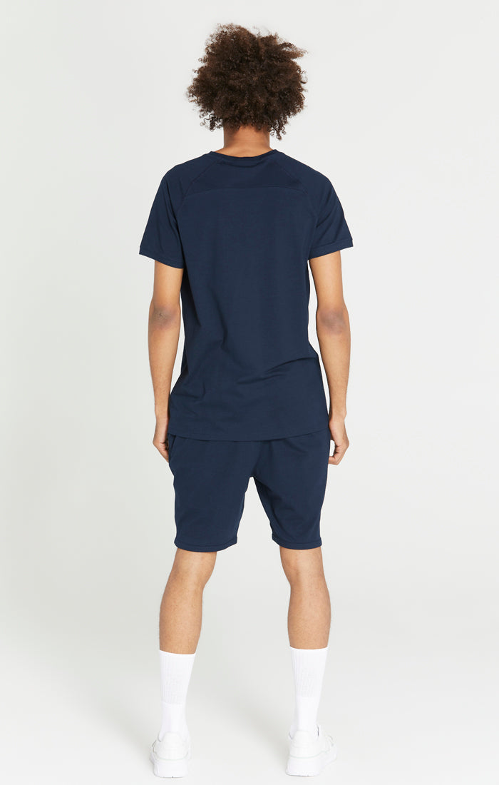 Navy T-Shirt And Short Twin Set (7)