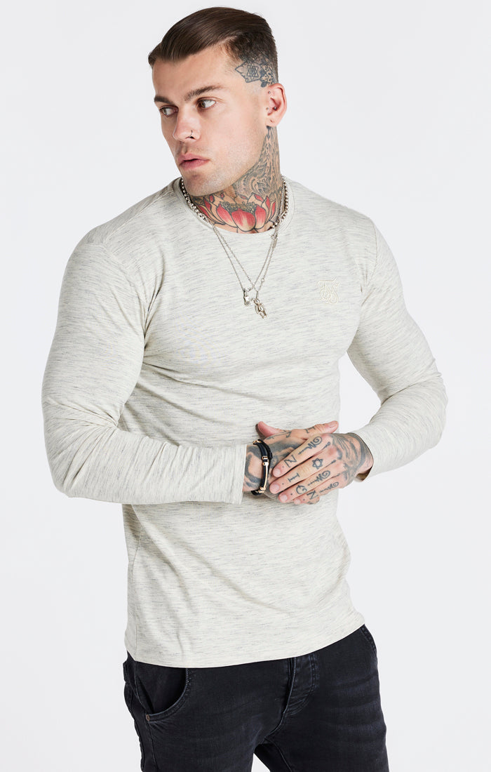 Snow Marl Muscle Fit T-Shirt (3)