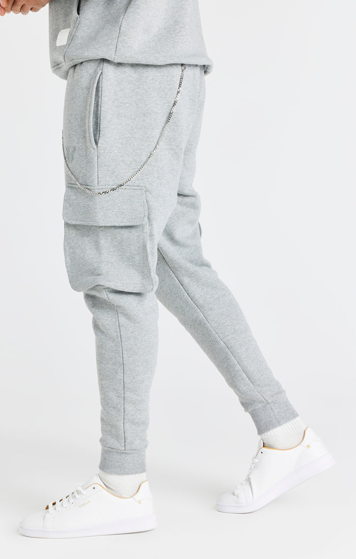 Grey Chain Cargo Jogger (1)