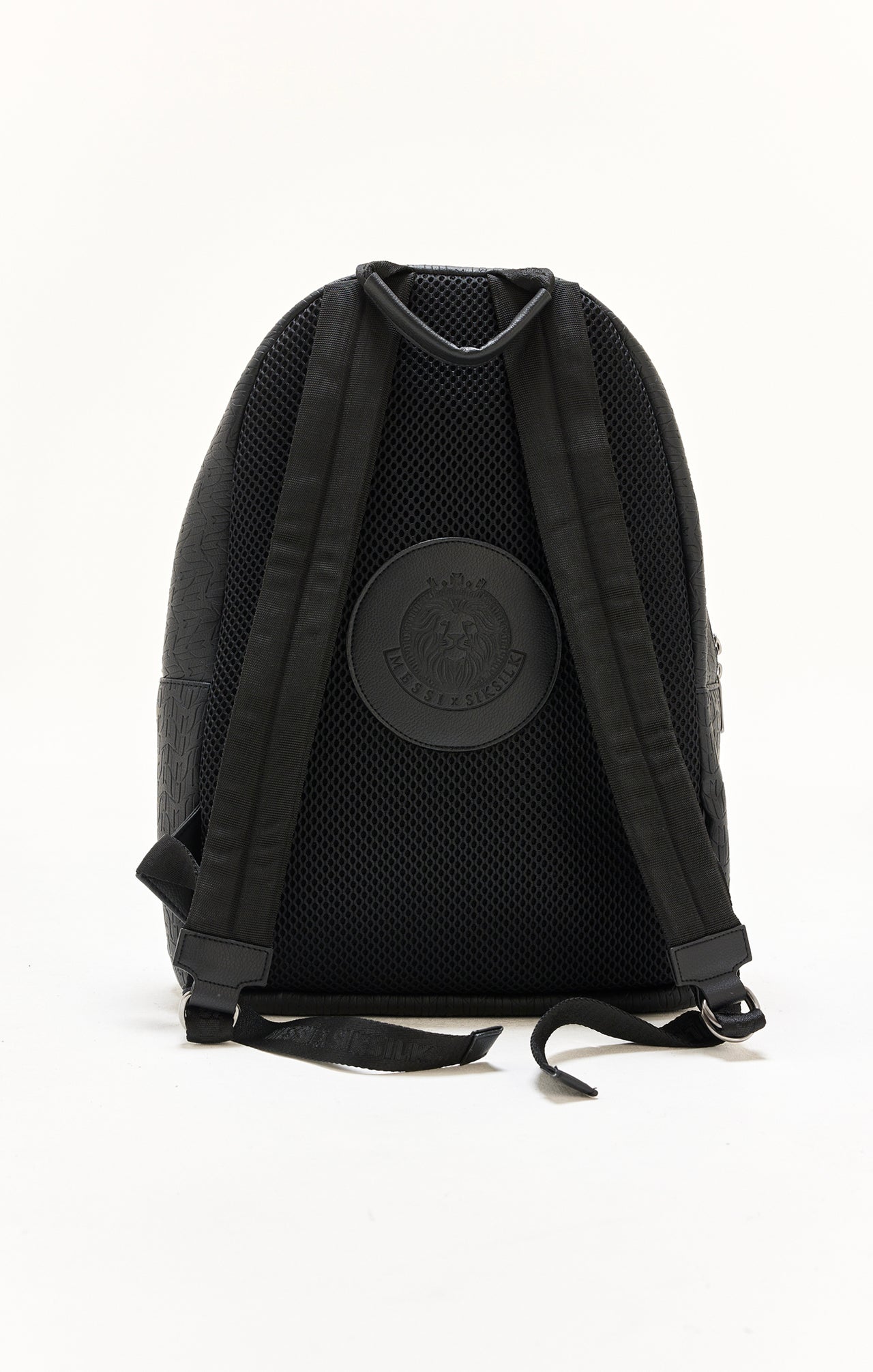converse mademe mini backpack black Messi X SikSilk Rucksack - Black & Gunmetal